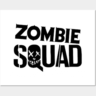 ZOMBIE SQUAD Logo Posters and Art